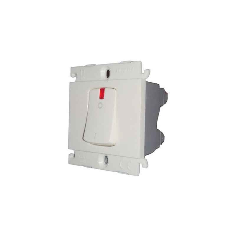 Legrand Mylinc Switches 16 A-250 V AC 16 A Two-Way SP Switch - 1 Module, 6755 26, (Pack of 2)