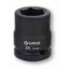 Groz 32mm 3/4 Inch Square Drive Hex Impact Sockets, ISKT/H/3-4/32