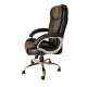 Mezonite High Back Cushioned Leatherette Black Meeting & Office Chair (Pack of 2)