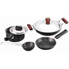 Buy Hawkins Futura Non-Stick 2 Pieces Cookware Set, QS6 Online At Best  Price On Moglix