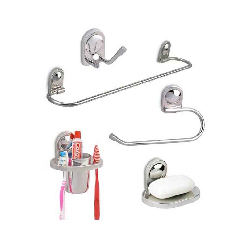 Doyours Dolphin Series Stainless Steel 5 Pieces Bathroom Accessories Set, DY-0359