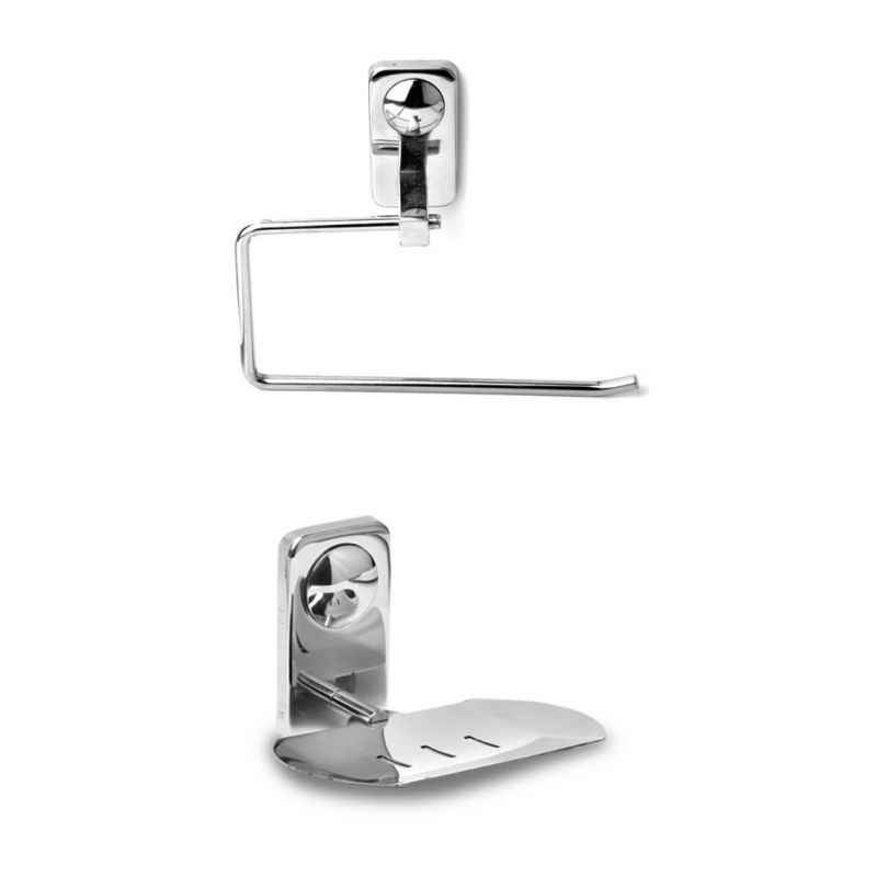Doyours Metro Stainless Steel Towel Ring & Soap Dish Set, DY-0752