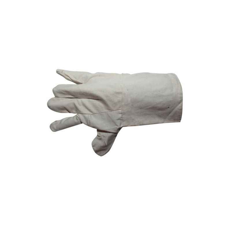Siddhivinayak 11 Inch Cotton Hand Gloves (Pack of 100)
