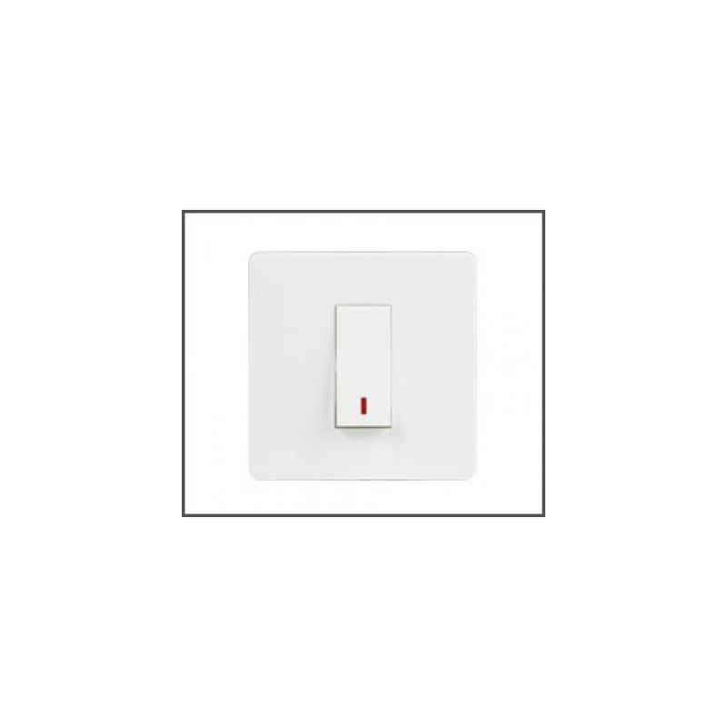 Standard 6A 1 Way Bell Push Switches, ASYSBXW061 (Pack of 20)