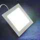 Riflection 6W Warm White Square LED Slim Panel Light (Pack of 4)