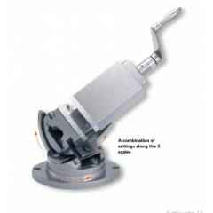 Groz 100mm 3 Way Swivel Base Super Precision Tilting Vice, TLT/SP/100