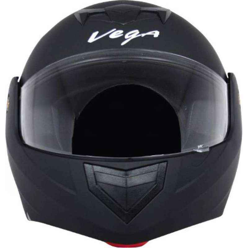 Vega Crux DX Motorbike Black Full Face Helmet, Size (Large, 600 mm)