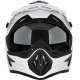 Vega Off Road Motocross White Helmet, Size (Large, 600 mm)
