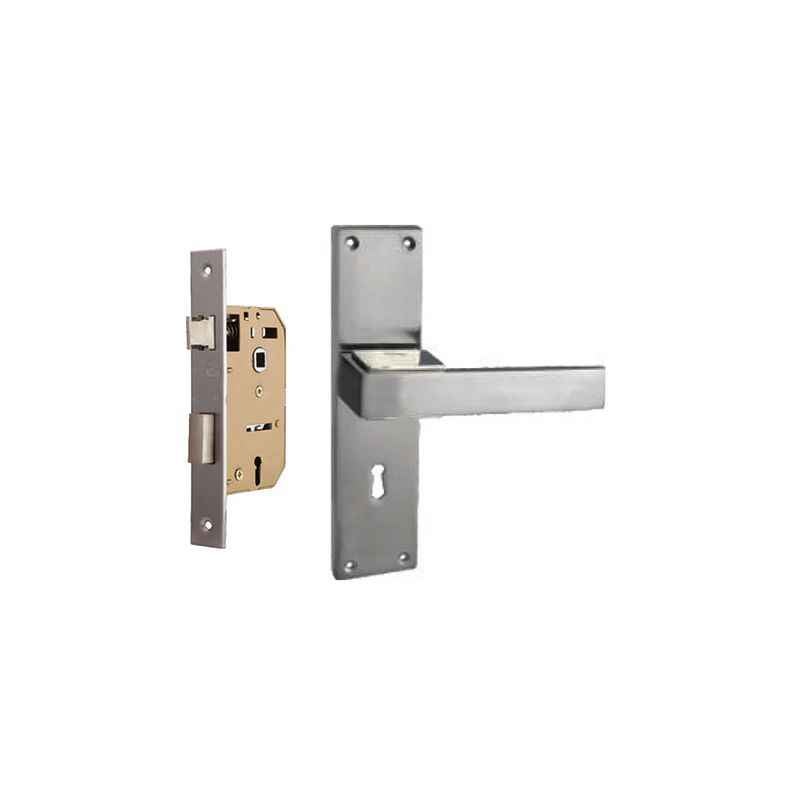 Plaza Aspire Stainless Steel Finish Handle with 65mm Mortice Lock & 3 Keys