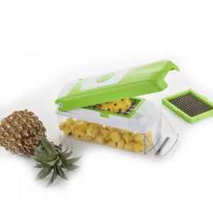 Cierie Green ABS Plastic Vegetable & Fruits Chopper