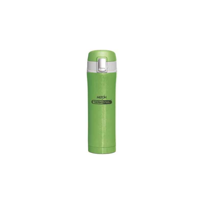 Milton Thermosteel Dazzle 400ml Green Water Bottle, M1116-MTDG-40