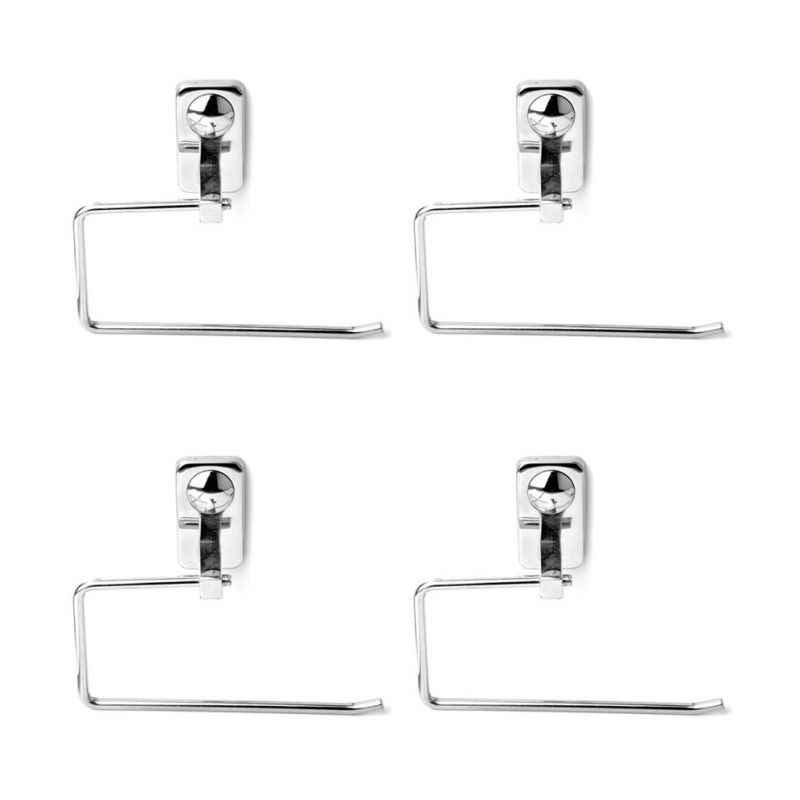 Doyours Metro 4 Pieces SS Towel Ring Set, DY-0745