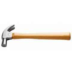 Aguant 455 g Polished Wooden Handle Claw Hammer, AA213