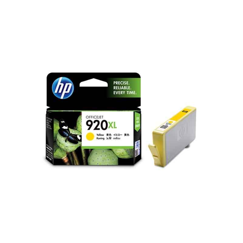 HP 920XL Yellow Officejet Ink Cartridge, CD974AA