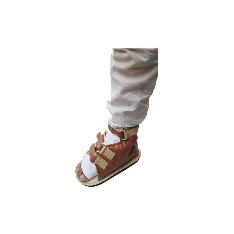 Shakuntla Cast Shoes Foot Support Plaster Shoe Cover, Size: Medium