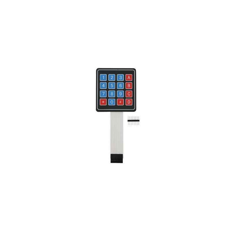 Techtonics 4x4 Switch 16 Arduino Keypad Keyboard, TECH1149 (Pack of 2)