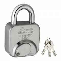 Buy Link 57mm Stainless Steel Hi-Tech Silver Padlock with 3 Keys