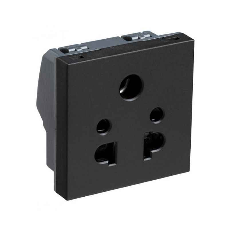 Legrand Base de enchufe múltiple Standard (Número de enchufes Schuko: 3  ud., Negro, 1,5 m, 3.650 W)