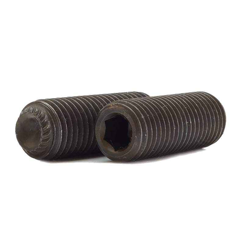 Unbrako 5/8x3 inch Knurled Cup Point Socket Set Screw, 401023