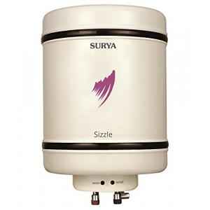 Surya SIZZLE 15 Litre Storage White Geyser and Water Heater