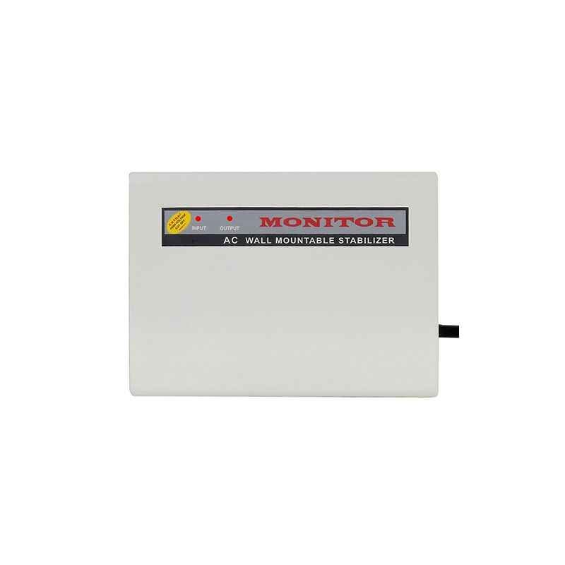 Monitor 4kVA Copper Winding Wall Mounted Voltage Stabilizer for AC
