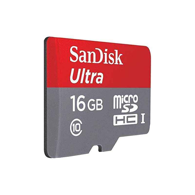 SanDisk Ultra Class 10 16GB UHS-I Micro SD Card, SDSQUNC-016G-GN3MN