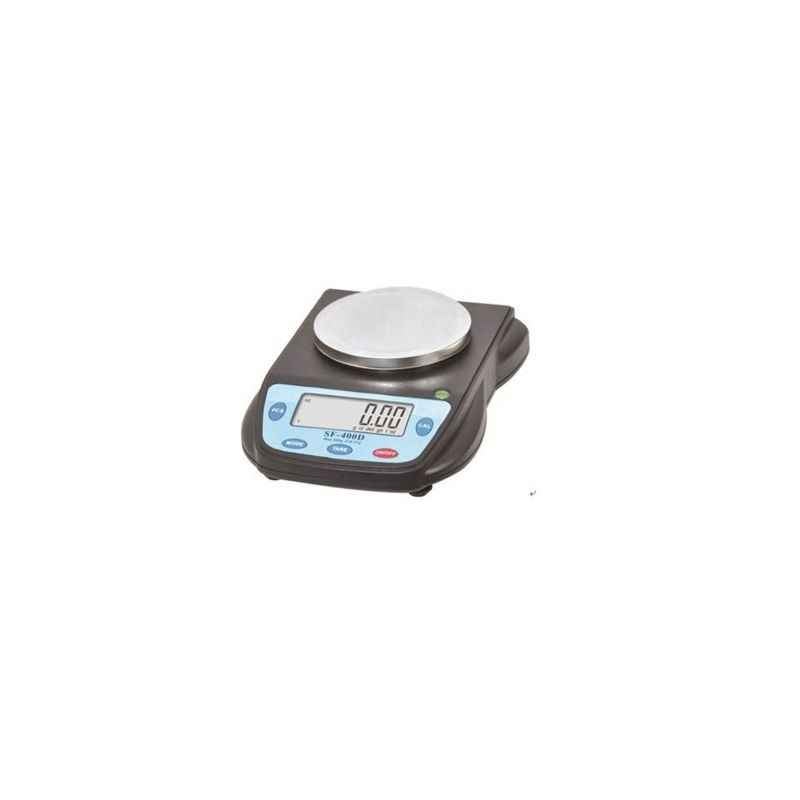 Stealodeal 500g Black & Blue Jewellery Weighing Scale, SF400-D Round
