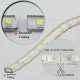 EGK 20m Red 3014 SMD LED Rope Light with Adapter