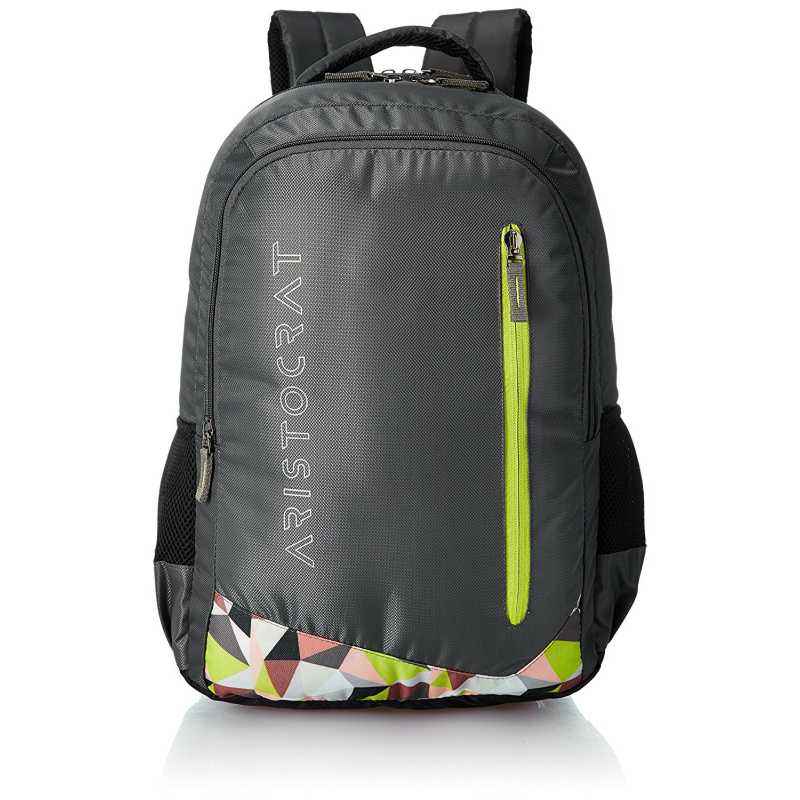 Aristocrat Wego 1 Laptop Backpack, Grey