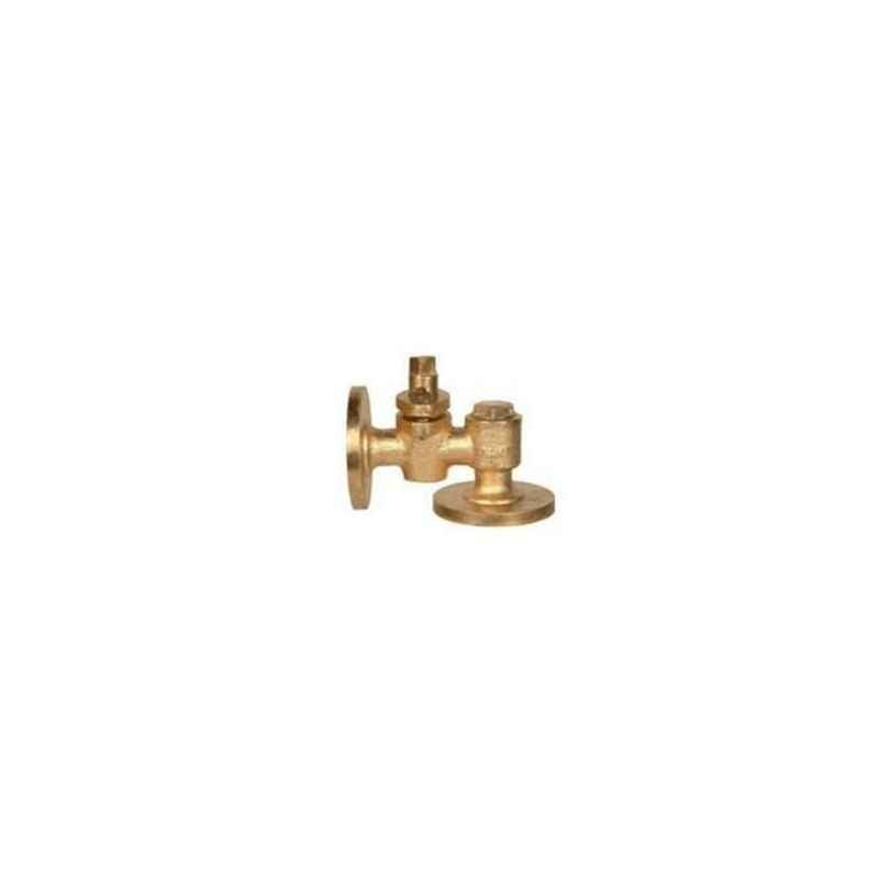 WJ Bronze Combined Cock and Feed Check Valves, 15 mm