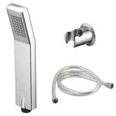 Kamal Kubix Hand Shower With Shower Tube and Wall Hook, TSH-0283