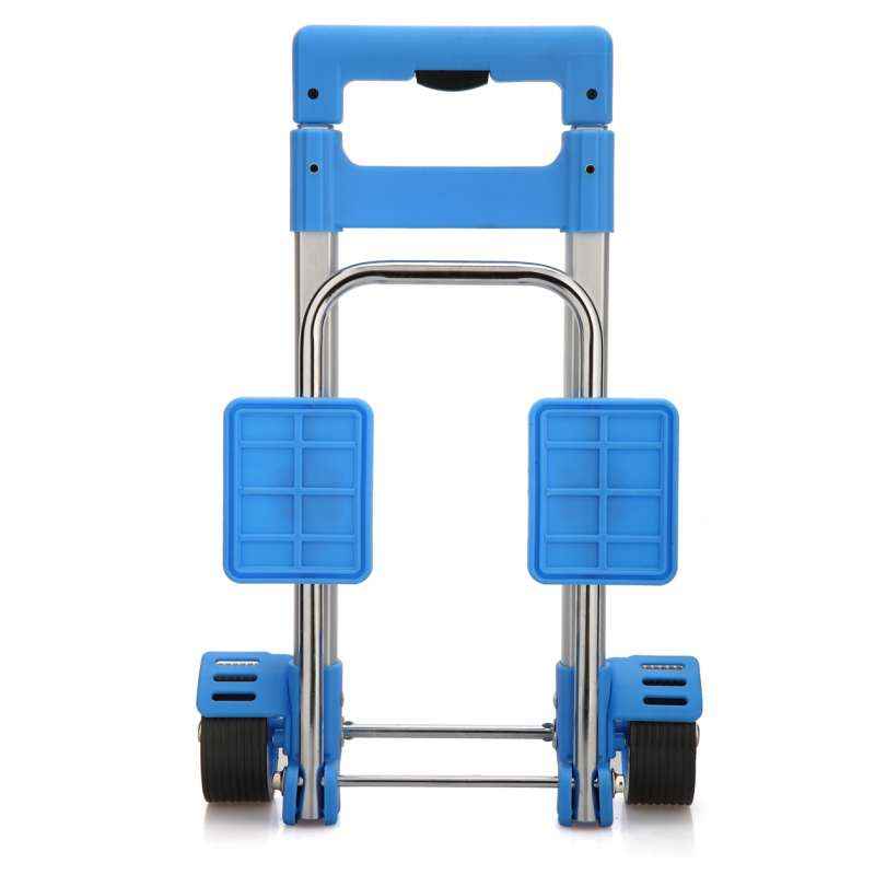 Blessed 68cm Blue Foldable Luggage Trolley