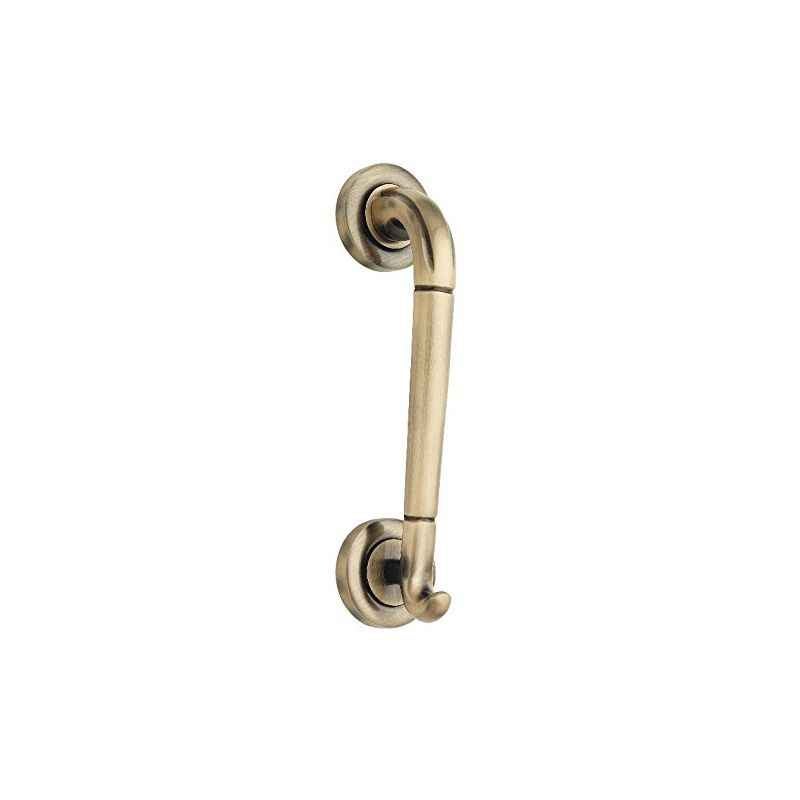 Spider 10 Inch Brass On Rose Pull Handle, BPR510AB (Pack of 2)