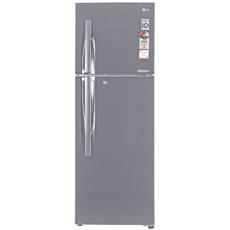 LG 284 L 3Star Frost Free Double Door Refrigerator, GL-C302RPZU (2017)