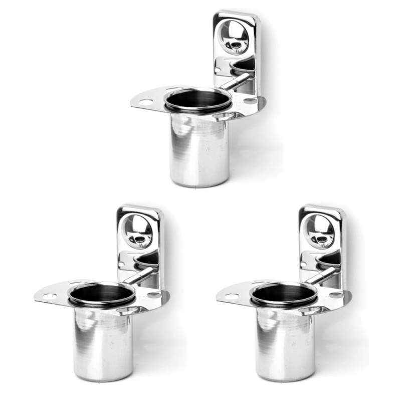 Doyours Metro Series 3 Pieces SS Glossy Tumbler Holder Set, DY-0736