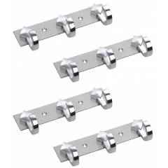 Doyours 4 Pieces 3 Prong Designer Multipurpose Hanger Set, DY-1008