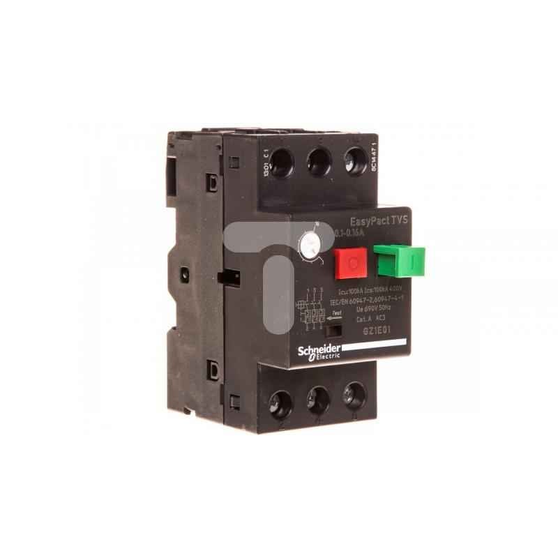 Schneider Electric Easypact TVS Motor Protection Breaker GZ1-E Thermal Magnetic-GZ1E01
