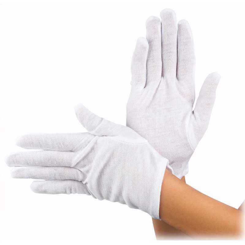 KTA 7in Cotton Gloves (Pack of 10)
