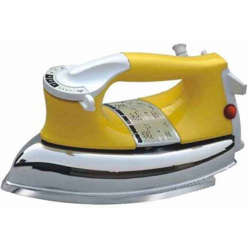 Hike Plancha 1000W Yellow & Silver Automatic Dry Iron