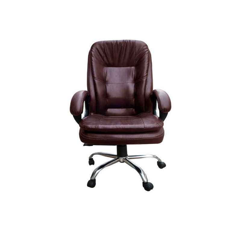 Adiko Executive Brown Medium Back Office Chair, 1234