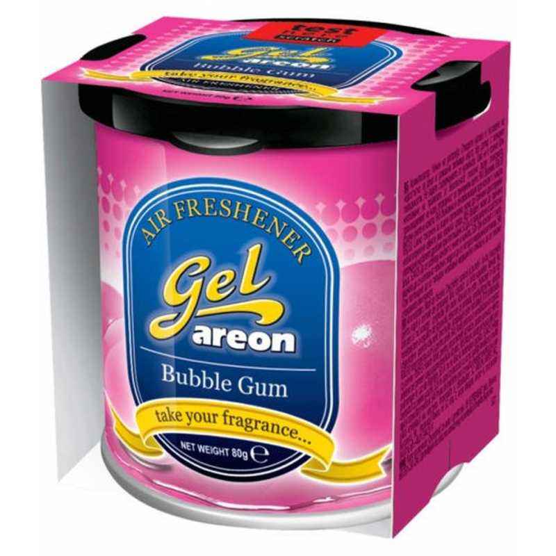 Areon 80g Bubble Gum Gel Air Freshener for Car