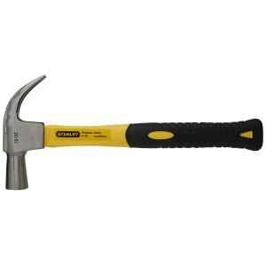 Stanley Steel Claw Hammer with Steel Handle, 450g | Stanley | RS Components  India