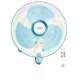 V-Guard Finesta RW 1350rpm Blue & White Wall Fan, Sweep: 400 mm