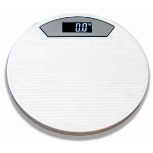 Virgo Digital Personal Weight Round Weighing Scale, v-round-white