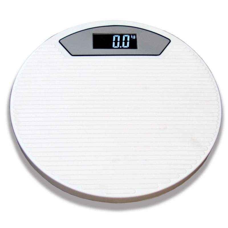 Virgo Digital Personal Weight Round Weighing Scale, v-round-white