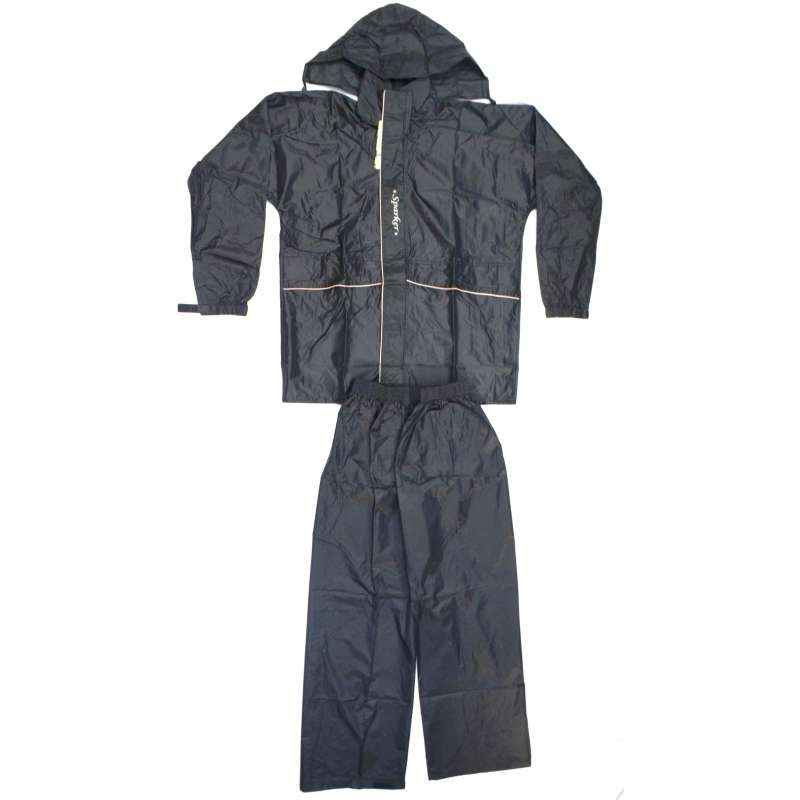 Gripwell Free Size Black Sparker Taping Raincoat