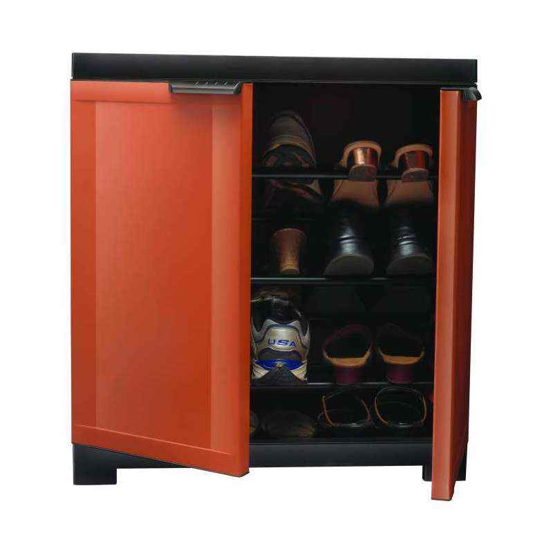 Buy Nilkamal Churchill New Shoe Cabinet Wenge Plastic Shoe Cabinet