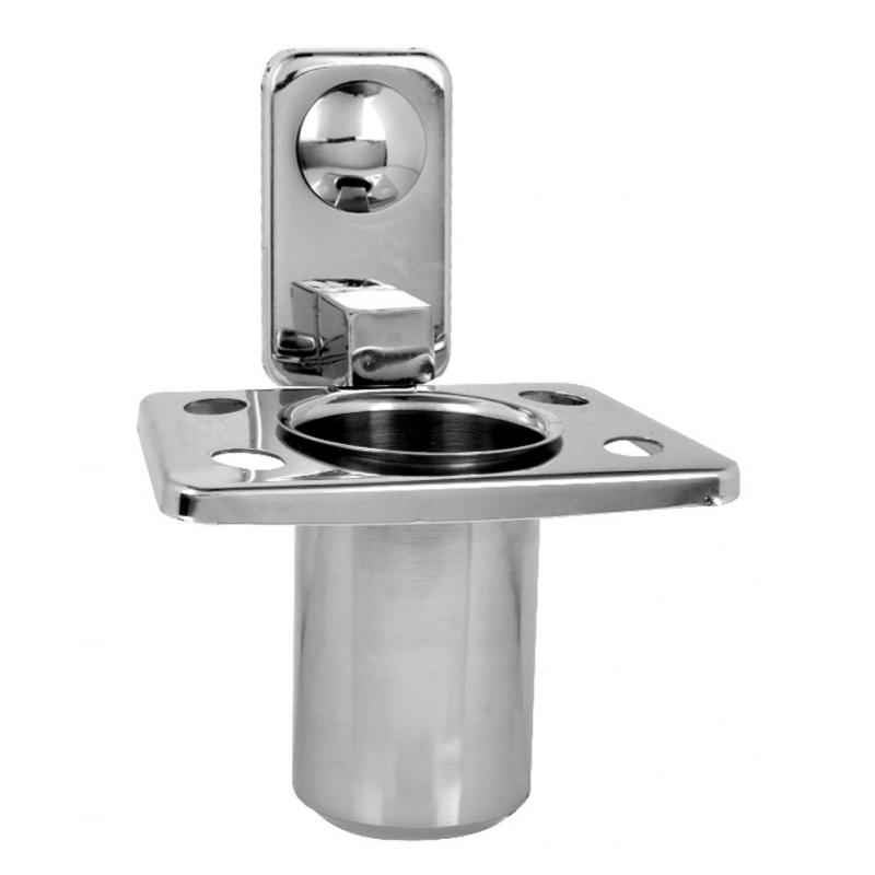 Abyss ABDY-1207 Glossy Finish Stainless Steel Tooth Brush Holder