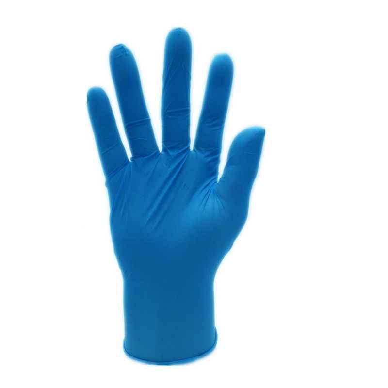 Safety Zone Blue Nitrile Hand Gloves, SZ-BLU-203 (Pack of 100)