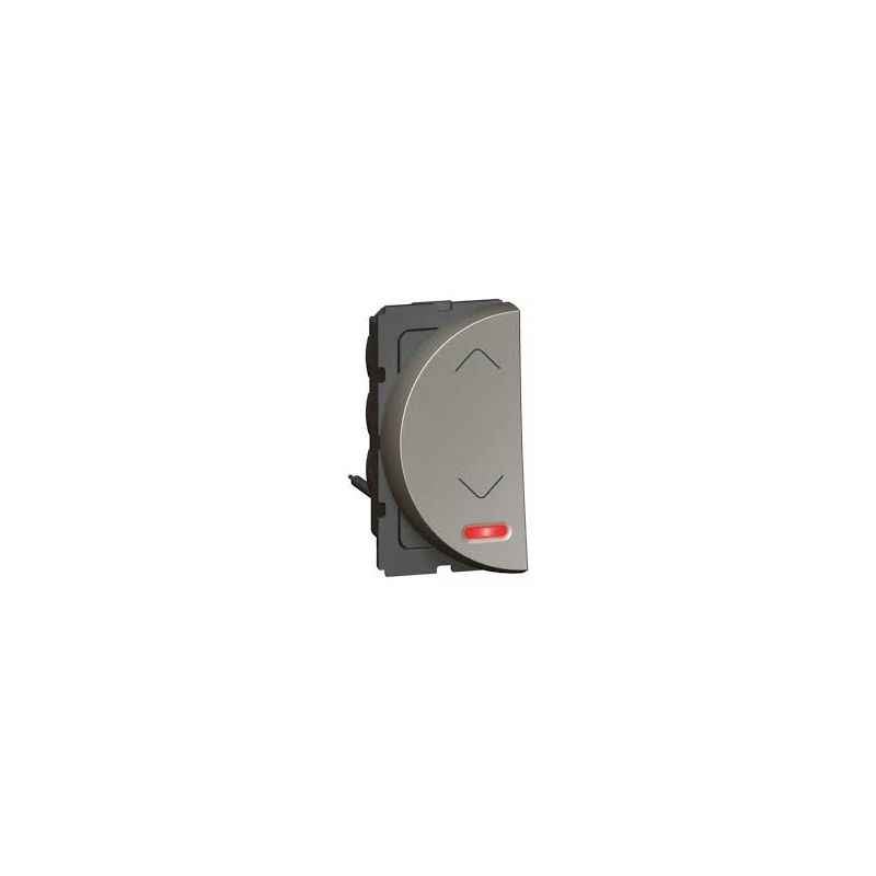 Legrand Arteor 20A 3 Gang 1 Way Round Magnesium Switch, 5731 72